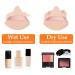 4 Pieces Triangle Makeup Powder Sponge Set - Soft Loose Powder Puff for Wet & Dry Makeup - Perfect Complexion Tool - Buy Online on GoSupps.com