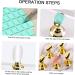 2 Sets Magnetic Nail Display Nail Display Stand False Practice Nail Stand Arcylic Fingernail Diy Display Stand Nail Tips Practice Holders Nail Tip Display Base Easel Manicure 2.5*1cm Golden - Buy Online on GoSupps.com