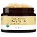 Organic Body Scrub - Vanilla Coconut Sugar Scrub for Body Polish, Exfoliating Body Scrub Exfoliator & Foot Scrub, Body Exfoliator, Body Scrubs for Women Exfoliation, Sugar Scrubs for Women & Men