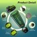 Buy Headot Electric Protein Shaker Bottle - Rechargeable 680ml Tritan Cup for Protein & Meal Replacement Shakes - BPA-Free Dark Green - Buy Online on GoSupps.com