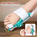 Buy Adjustable Bale Rail - Hallux Valgus Corrector & Pain-Relieving Orthopedic Toe Device - Green & White - Buy Online on GoSupps.com