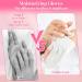 3-Pack Touchscreen Cotton Gloves for Eczema & Dry Hands | Moisturizing Spa Treatment Gloves for Cracked Skin - Washable Overnight Relief for Women - Buy Online on GoSupps.com