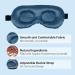 NEWGO Moist Heat Eye Compress - Microwaveable Hot Eye Mask for Irritated Eyes and Dry Eyes - Blue - Buy Online on GoSupps.com