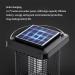 SEFAX Solar Mosquito Killer Lamp for Indoor Outdoor IP65 Waterproof Electric Mosquito Killer UV Light Bulb Fly Trap Killer for Mosquito Moth Fruit Flies - Buy Online on GoSupps.com