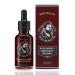 1 Fl Oz 100% Natural Beard Conditioning Oil with Organic Argan and Jojoba Beard Oils - Softens Moisturizers and Strengthens Beard Growth