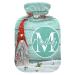 Individual Christmas gnome Snow heat bottle with cover personalized hot water bottles for pain relief individual hot water bottle heat pocket for painful muscle injuries 1 l
