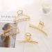 4 Pack Hair Clips Larger Metal Hair Claw Clips Nonslip Elegant Alloy Golden Claw Clips for Thick Hair Women Hair Accessories for Women Girl - Buy Online on GoSupps.com