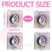 Self Adhesive Eyelashes Reusable 4 Pair Self Adhesive Lashes Reusable Pre Glued Eyelashes Wispy Reusable False Eyelashes Natural Look Self Adhesive Lashes No Glue Needed Add Instant Volume and Glamour - Buy Online on GoSupps.com
