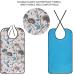 AIEX Adult Bibs - Waterproof Floral Print Washable & Reusable | Stylish & Durable Feeding Solution - Buy Online on GoSupps.com