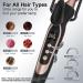 Professional 1.25 Inch Curling Iron for Salon & Home | Instant Heat Dual Voltage Travel Wand for Long Hair - Buy Online on GoSupps.com