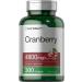 Cranberry Supplement | 4800mg | 300 Softgels | Non-GMO and Gluten Free Cranberry Pills from Concentrate Extract | by Horbaach