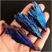 Crystal Natural Blue Titanium Aura kyanite Cluster Rock Stones and Crystals Reiki Specimen Home Decor - Buy Online on GoSupps.com