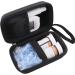 Hard EVA Carrying Case for Care Touch/KETO MOJO/CareSens Blood Glucose Monitor Kit - Diabetes Testing Kit Case - Small Size - Buy Online on GoSupps.com
