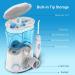 Apiker Water Flosser with 8 Tips, 10 Pressure Settings and 600ml Tank - Family Dental Oral Irrigator for Teeth Braces (White) - Buy Online on GoSupps.com
