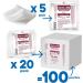 Medrull Mulltubfer Sterile Non-Adhesive Wound Pads 7.5cm x 7.5cm - 100 Pack Highly Absorbent 8-Layer - Ideal for International Shipping - Buy Online on GoSupps.com
