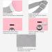 Menstruation Heating Belt for Women - Electrically Heated Waist Belt & Infrared Heating Pillow - Pink - Buy Online on GoSupps.com