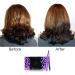 Royale Classic Deep Purple Diamond Flat Iron - 100% Ceramic Tourmaline Plates for Professional Hair Straightening - Nano Technology Far-Infrared Heat Anti-Static & Anti-Frizz - Buy Online on GoSupps.com