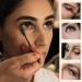 100 Pcs Disposable Mascara Wands | Eyebrow Spoolies Brush Set with Container - Black - Buy Online on GoSupps.com
