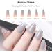 Brencco 10PCS Nail Files Abrasive Nail File for Use on Both Sides for Gel Nail Removal Suitable for Home and Nail Salon Use - Buy Online on GoSupps.com