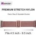 Maledan 10 Pack Stretchy Solo Loop Compatible Nylon Apple Watch Bands for Women Men - 38mm-49mm, Various Colors Available - Buy Online on GoSupps.com
