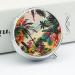 Shop Stylish Tropical Floral Pill Box | 3 Compartment Travel Pill Organizer | Portable Medicine Case for Handbag & Pocket - Buy Online on GoSupps.com