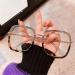 Siqiwl Reading Glasses - Unisex Large Square Frame Anti-Blue Light Computer Goggles - Retro Leopard Print +2.5 Vision Care Eyewear - Buy Online on GoSupps.com