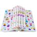 400 Pcs Easter Wax Paper Oil Proof Food Wrapping Paper Sheets Easter Wax Paper Sheets Greaseproof Deli Paper Sandwich Wrap Food Basket Liners with Rabbit Egg Pattern for Kitchen Food, 12'' x 12''