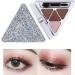 4 Color Eyeshadow Palette | 4 Colors Glitter Makeup Palette Professional Eye Shades Cosmetics - Waterproof Pigment Eye Shadow Pallete Glitter Makeup Palette Colorful Eyeshadow Palette Kagrote F401#brown Kiss Secret Language - Buy Online on GoSupps.com