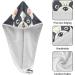 Buy Sweet Cute Bulldog Hair Towel 2 Pack - Super Absorbent Quick Dry Turban for Women & Girls | International Shipping - Buy Online on GoSupps.com