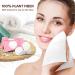 Compressed Disposable Face Towel Cleaning Kit - 100pcs Portable Travel Wipes for Camping Hiking Hotel & Backpacking - Light Pink - Buy Online on GoSupps.com