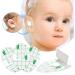 60Pcs Baby Ear Waterproof Stickers | Soft & Breathable Disposable Ear Patch for Kids - Ideal for Swimming & Bathing - Buy Online on GoSupps.com