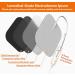 24PCS TENS Unit Replacement Pads 2X2 - Reusable Electrode Patches for AUVON TENS & TENS 7000 - 24 Pieces Set - Buy Online on GoSupps.com