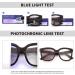 Jim Halo Blue Light Blocking Glasses for Women - Oversized Square Metal Turtle Frame - Photochromic Clearly in Brown - Buy Online on GoSupps.com