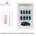 Shop Bling Art Grey Glitter Almond Stiletto False Nails - 24 Long Acrylic Tips | International Shipping Available - Buy Online on GoSupps.com