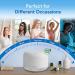 Asakuki 500ml Aroma Diffuser - Ultrasonic Essential Oil Humidifier with Timer Auto Shutoff 7 LED Color Options - Buy Online on GoSupps.com