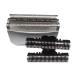 Silver Foil & Cutter 51S Replacement Head For Br-aun Series 5 590cc 8595 8985 8975 8991 Silver