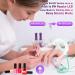 XttnBM 16W USB UV LED Nail Lamp Mini Dryer for Gel Nails | 8 UV/LED Beads, Flexible Gooseneck, 60s Curing Time | Portable Nail Polish UV LED Light for Travel and Home Nail Art - Buy Online on GoSupps.com