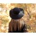 Lanzom Women's Retro Wide Brim Wool Fedora Hat - C-black - Buy Online on GoSupps.com