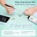 Modelones Slip Solution Nail Forms Set - 120 Nail Shapes 120ml Slip Solution 5 Nagel Clips Crystal Cups & Dual-Ended Tool for Polygel Extensions - Perfect for Artificial Nail Design - Buy Online on GoSupps.com