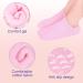2 Pair Silicone Moisturising Socks Gel Socks for Repair Softening Reusable SPA Foot Care Socks Cracked Feet for Helps Repair Dry Cracked Skins and Softens Feet with 2 Lavender Foot Masks - Buy Online on GoSupps.com