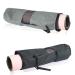 Explore Land Oxford Yoga Mat Storage Bag with Breathable Window and Large Pocket - Fits 1/2 Inch Yoga Mat - Black - Buy Online on GoSupps.com