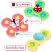 NARRIO Suction Cup Spinning Top Toy - Colorful Baby Gift Idea - Buy Online on GoSupps.com