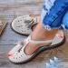 Creev Women's Suede Tassel Sandals - Fashionable Closed Toe Flat Flip-Flops - Comfortable Summer Shoes with Fringes - Available in EU Sizes 36-37 - Buy Online on GoSupps.com