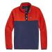 Vineyard Vines Boys Color Blocked Harbor Fleece Quarter-Snap Cocktail Sauce Cocktail Sauce 2 Years