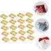 NUOBESTY 100pcs Box Happy Word Accessories Candy Bags Chinese Decorative Xi Character Alloy Sugar Bag - Buy Online on GoSupps.com