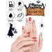 EBANKU Halloween Gel Nail Polish Strips - 20 Full Wraps Stickers with Skull Blood Design, Nail File and Stick - Buy Online on GoSupps.com