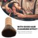 Qukaim Hair Cutting Neck Duster Brush Barber Neck Duster Brush Wooden Handle Hair Sweeping Cleansing Brush for Face and Neck Salon Hair Cutting Tool - Buy Online on GoSupps.com