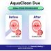 AquaClean Duo Water Flosser - Portable Waterproof Teeth Cleaner with Nozzle & Travel Bag | Dentist Designed Cordless Flosser for Braces - Pastel Purple - Buy Online on GoSupps.com