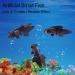 Shop Brown Goldfish - Realistic Floating Plastic Fish for Aquariums | Movable Ornament Decorations - Buy Online on GoSupps.com