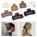Deviegath 12 pcs Rectangle Hair Claw Clips Set for Thick Hair - Large and Small Non-slip Hair Accessories for Women - Buy Online on GoSupps.com